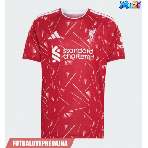 Lacne Muži Futbalové dres Liverpool Jeremy Jacquet #5 2026-27 Krátky Rukáv - Domáci